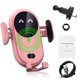thumbnail image 2 of Soporte Para Teléfono Cargador Inalámbrico S11 15W Soporte para teléfono móvil Cargador inalámbrico para automóvil Inducción infrarroja inteligente (Rosa) Tmvgtek Para estrenar, 2 of 9