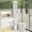 Shelf Top, variant on Narrow Bathroom Storage Cabinet with Adjustable Shelves, 67" Tall Freestanding Cabinet with Toilet Paper Holder, Slim Tower Cabinet with Two Magnetic Doors & Drawer, for Small Spaces