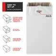 thumbnail image 2 of 40 Gallon Disposable Cardboard Trash Cans for Events (10 Count) with Liners, 2 of 6