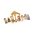 thumbnail image 5 of Almencla 12Pcs Holy Family Figurines, Jesus Born Sculptures Set ,God Resin Jesus Born Ornaments for Bookshelf Cabinet Decorative Home colorful, 5 of 8