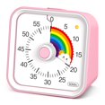 thumbnail image 1 of Infpokid Temporizador Visual Para Niños Con Función De Pausa Lindo Temporizador Silencioso Con Arco Iris Para Aula Enseñanza Tarea Cocina 60 Minutos Cuenta Regresiva Gestión Del Tiempo Para Tdah (Arco, 1 of 5
