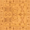 thumbnail image 1 of Ahgly Company Indoor Square Oriental Orange Traditional Area Rugs, 5' Square, 1 of 4