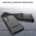 thumbnail image 3 of Encased Nylon Holster & Rebel Case Compatible with Samsung Galaxy S22 Plus Belt Clip Case and Pouch, 3 of 12