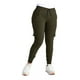 thumbnail image 3 of Pantalon Jogger Gabardina Tipo Cargo Para Dama Con Stretch, 3 of 6