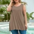 thumbnail image 2 of Maean Womens Plus Size Tank Tops Sleeveless Loose Causal Flowy Trendy Summer Tunic Shirts Clothes L-5XL, 2 of 5