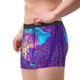 thumbnail image 3 of Wukai Elephant in Tribal Style Print Men’s Underwear Breathable Boxer Briefs,&nbsp;Moisture Wicking & Breathable-X-Large, 3 of 7
