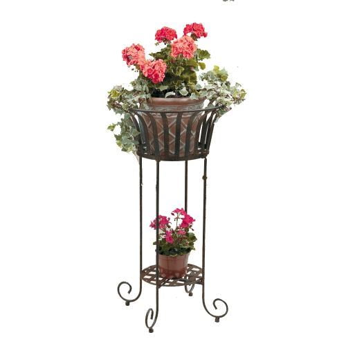 Deer Park D68 PL202X Solera 21 In. Metal Plant Stand