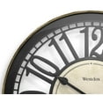 thumbnail image 3 of Westclox 12" Bronze Open Arabic Numeral Analog QA Wall Clock, 3 of 6