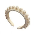 thumbnail image 1 of Diademas para mujer, diademas de perlas, accesorios para el cabello, diademas antideslizantes, lindas y a la moda para mujer, 1 of 5