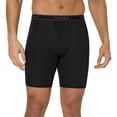 thumbnail image 3 of Hanes Mens Underwear Long Leg Boxer Briefs, 3-Pack, Core Plus Performance Stretch SYTLL3, 3 of 8
