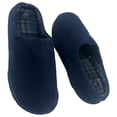 thumbnail image 4 of Dearfoams Mens Blue Slippers Slip-In Clogs Large (11-12), 4 of 4