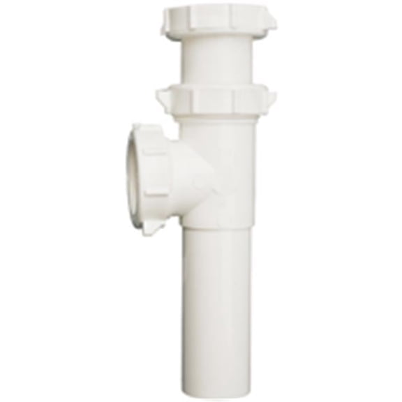 PP66-8W End Outlet Tee 1.5 in. - White