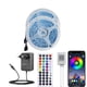 thumbnail image 1 of LED light string with Bluetooth remote control RGB LED light strip 20 meters, 1 of 5