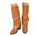 thumbnail image 3 of Knee High Boots Women Winter Boots for Women Fashion Pointed Toe Mid Calf Boots With Buckle Detail Comfortable Knee High Boots For Fall And Winter Seasons, 3 of 9
