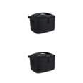 thumbnail image 4 of Methold Bolsa de almacenamiento Cremallera portátil Inastillable Protector Transpirable Impermeable Barra de sonido Impresora Organizador Pequeño 2Conjunto, 4 of 6