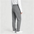 thumbnail image 6 of Utoimkio Women's Scrub Pants Elastic Drawstring Waist Straight Leg Trousers with Side Cargo Pocket Stretch Fabric for Medical Nurse Uniform, 6 of 6