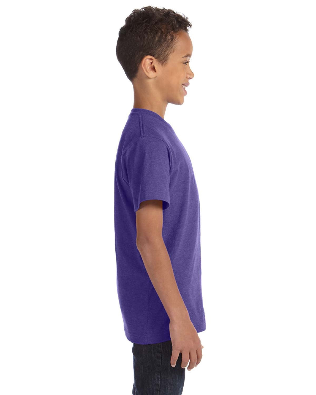 Aquaguard Boys 3-Pack T-Shirt Crew Neck Short Sleeve 100% Cotton Tee, Size: 4-14 - Large