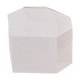 thumbnail image 1 of Elegante caja para anillos de compromiso iluminada, portátil, con diseño de corazón de terciopelo. Blanco, 1 of 9