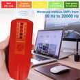 thumbnail image 3 of MesaSe Electromagnetic Radiation Detector Portable EMF Reader with Colorful LED Light High Accuracy Electromagnetic Radiation Tester Battery Powered Electric EMF Detector for Industrial, 3 of 8