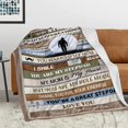 thumbnail image 5 of Stepdad Blanket Gift to My Bonus Dad, to My Stepdad Blanket from Stepdaughter, Father''s Day Throw Blanket 50"x60" Gifts for Bonus Dad Birthday Christmas Thanksgiving Day, 5 of 6