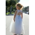 thumbnail image 5 of Ekidsbridal Girl Baptism Flower Girl Dress - Ivory Lace A-Line Keyhole Back Tulle with Sequin Sash 178mh-A (Size: 2-12), 5 of 5