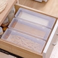 thumbnail image 7 of asjyhkr Pasta Storage Containers with Lid, Airtight Spaghetti Noodle Holder Rectangular Chopstick Storage Box Sealed Noodle Canisters for Refrigerator, Kitchen Pantry (Clear), 7 of 7