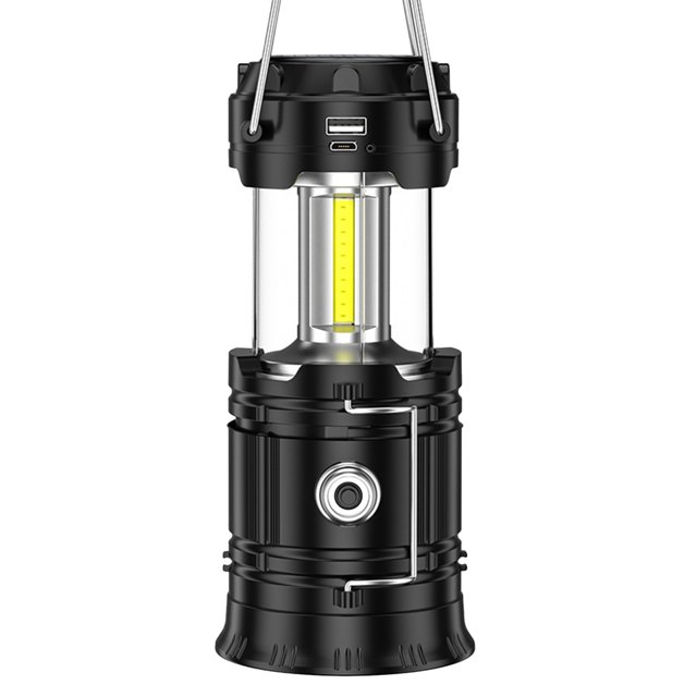 Luz de Camping ligera plegable brillante para exteriores, lámpara COB para senderismo, luz Led Solar para acampar recargable por Usb Wmkox8yii jkg7050