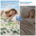 thumbnail image 2 of Green Eucalyptus Cooling Blanket,Lightweight Breathable Summer Throw Blanket with Double Sided Cold Effect,Vintage Leaves Flower Spring Summer Picnic Blankets Bed Sheet for Hot Sleepers 30"x40", 2 of 8