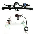 thumbnail image 3 of Domqga LCD Colorful Screen Controller Thumb Throttle Double-Drive for Electric Scooter Instrument Electric Mountain Bike 24V 36V 48V Universal,E-Bike LCD Instrument Controller Set,LCD Instrument Contr, 3 of 8