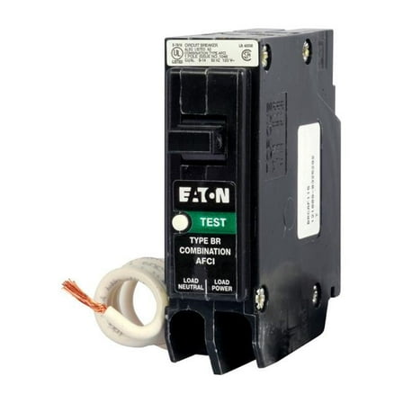 Eaton  15 amp Combination AFCI Single Pole Arc Fault Breaker