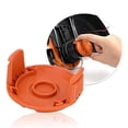 thumbnail image 3 of 50006531 Spool Cap Covers for WA6531 GT Trimmer Part Replacements (3 Pack), 3 of 6