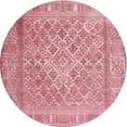 thumbnail image 1 of Ahgly Company Indoor Round Contemporary Red Persian Area Rugs, 8' Round, 1 of 6
