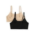 thumbnail image 2 of Wonder Nation Girls Invisible Scoop Neck Bra, 2-Pack, Sizes (XS-XXL), 2 of 3