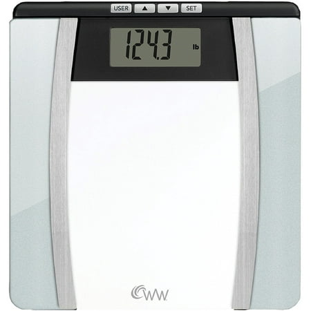 4 Pack - Weight Watchers by Conair Body Analysis Glass Scale 1 ea