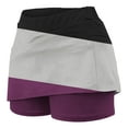 thumbnail image 4 of breaise Athletic Skorts for Girls Color Block Tennis Golf Skirts with Shorts Flowy Workout Golf Running Skirts, 4 of 6