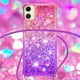 thumbnail image 4 of Funda para Samsung Galaxy A05 Brillantina Líquida Divertida Reluciente y con Cristales en Movimiento Cuerpo Cruzado con Cordón Ajustable, 4 of 5