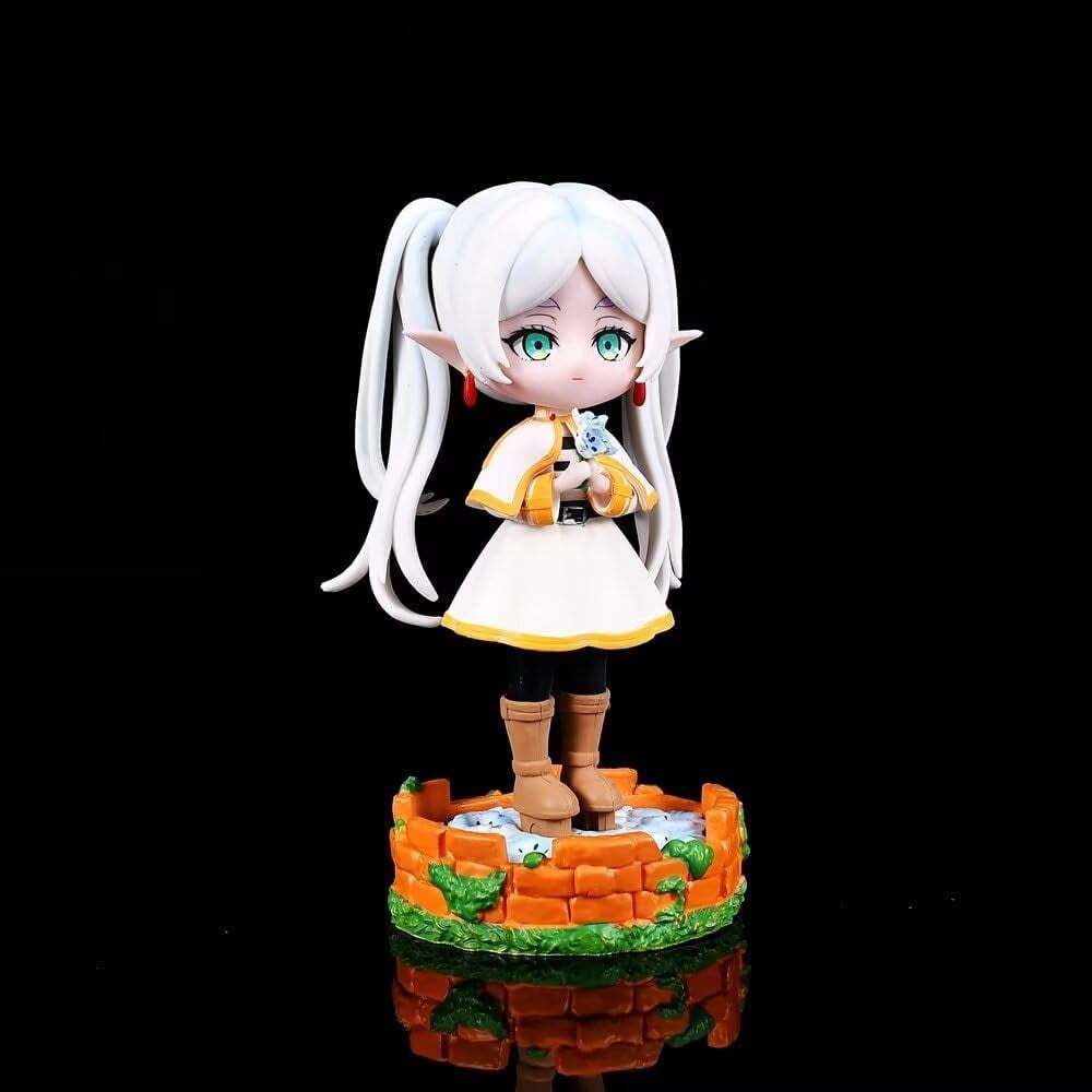 Newly Nilou Figure Pretty Magic Elf Nilou Anime Figures 15cm/5.9inch Handmade PVC Anime Cartoon Manga Game Character Model Statue Collectible Craft Gift (a)