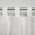 thumbnail image 3 of Exclusive Home Curtains Indoor/Outdoor Solid Cabana Tab Top Curtain Panel Pair, 54x108, Vanilla, 3 of 9