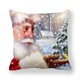 thumbnail image 1 of Christmas 3D Rabbit Cushion Cover Throw Pillow Case Xmas Squares,18x18inch, 1 of 6