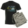 thumbnail image 6 of CafePress - Yes, I Do Have A Retirement Plan I Plan On Camping - Men's Dark Loose Fit Cotton Pajama Set, 6 of 7