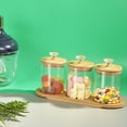 thumbnail image 3 of Glass Spice Organizer Jar Set Easy to Clean Seasoning Box for Kitchen Storage Accessories, 3 of 6