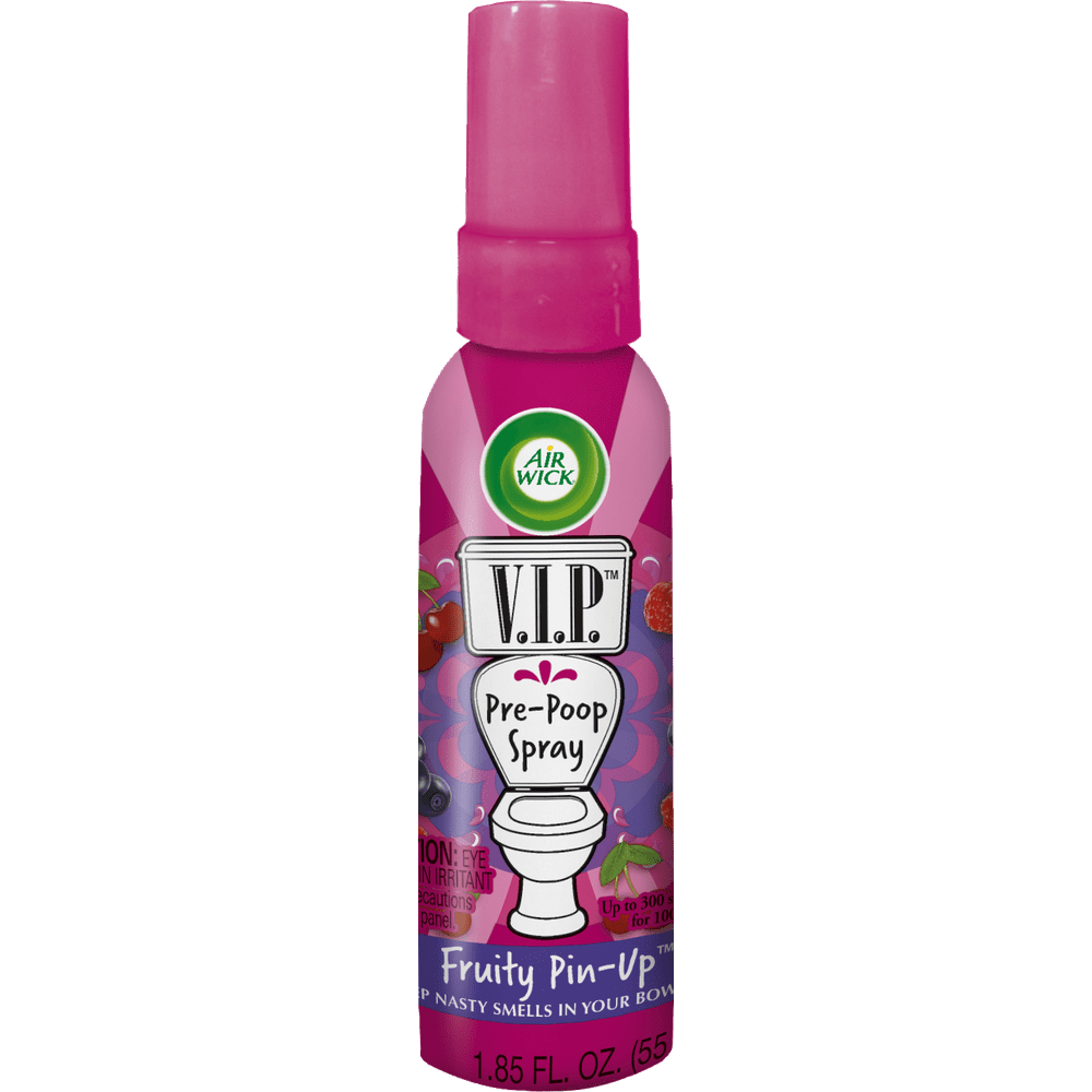 Air Wick V.I.P. PrePoop Spray, Fruity PinUp, 1.85oz