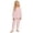 AA-#Pink914, variant on WOYY Girls Plaid Pajamas Snug Fit Long Sleeve Top Pants Sleepwear Loungewear, Sizes 2-10
