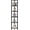 Black, variant on Alpinel 6-Tier Corner Shelf with LED Light, Industrial Corner Ladder Shelf, Rustic Display Shelf for Living Room, Bedroom, Kitchen, Home Office, Sturdy Frame, Rustic Brown and Black