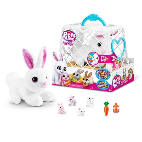 Mascota electrónica Zuru Pets Alive Mamma Bunny