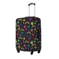 thumbnail image 2 of Balery Luggage Cover Colorful Palms Print Suitcase Covers for Luggage Elastic Washable Suitcase Protector Fits 18-32 Inch Luggage(excluding luggage)-Small, 2 of 9