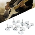 thumbnail image 1 of Tuner de Tête de Machine de Guitare, Tuner de Tête de Machine de Guitare Métal Demi-Cercle Totalement Scellé Guitare Tuning Chevilles Tuning Chevilles pour le Remplacement 3L3R, 1 of 7
