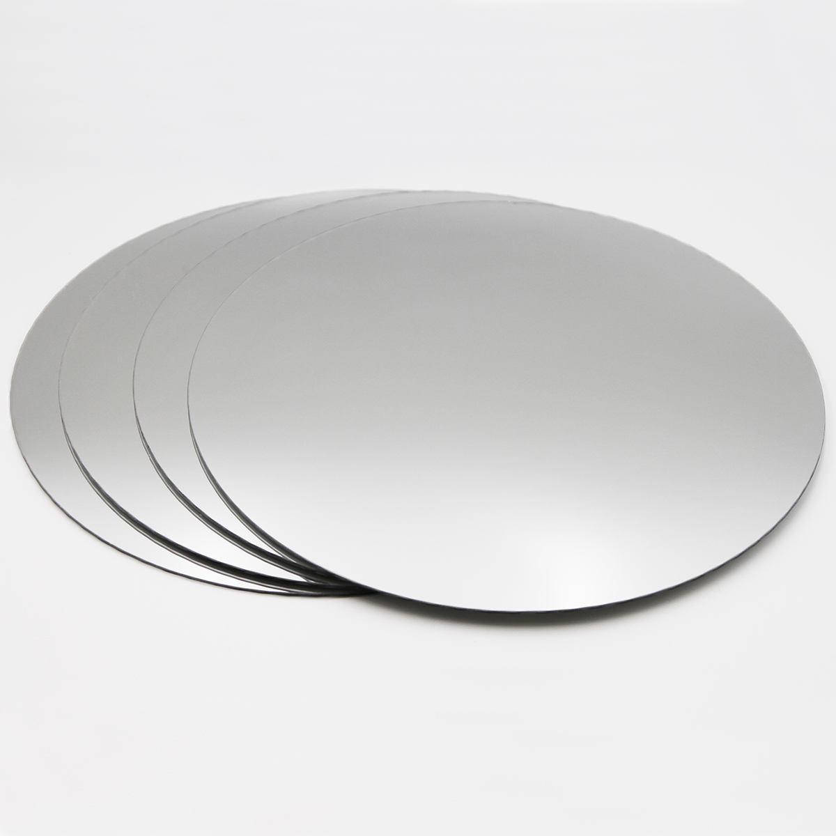 Big Decorative Wall Self Adhesive Shaped Mirrors Set of 4