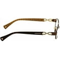 thumbnail image 5 of COACH Eyeglasses HC 5054 9187 Satin Brown Tortoise Gold 49MM, 5 of 6
