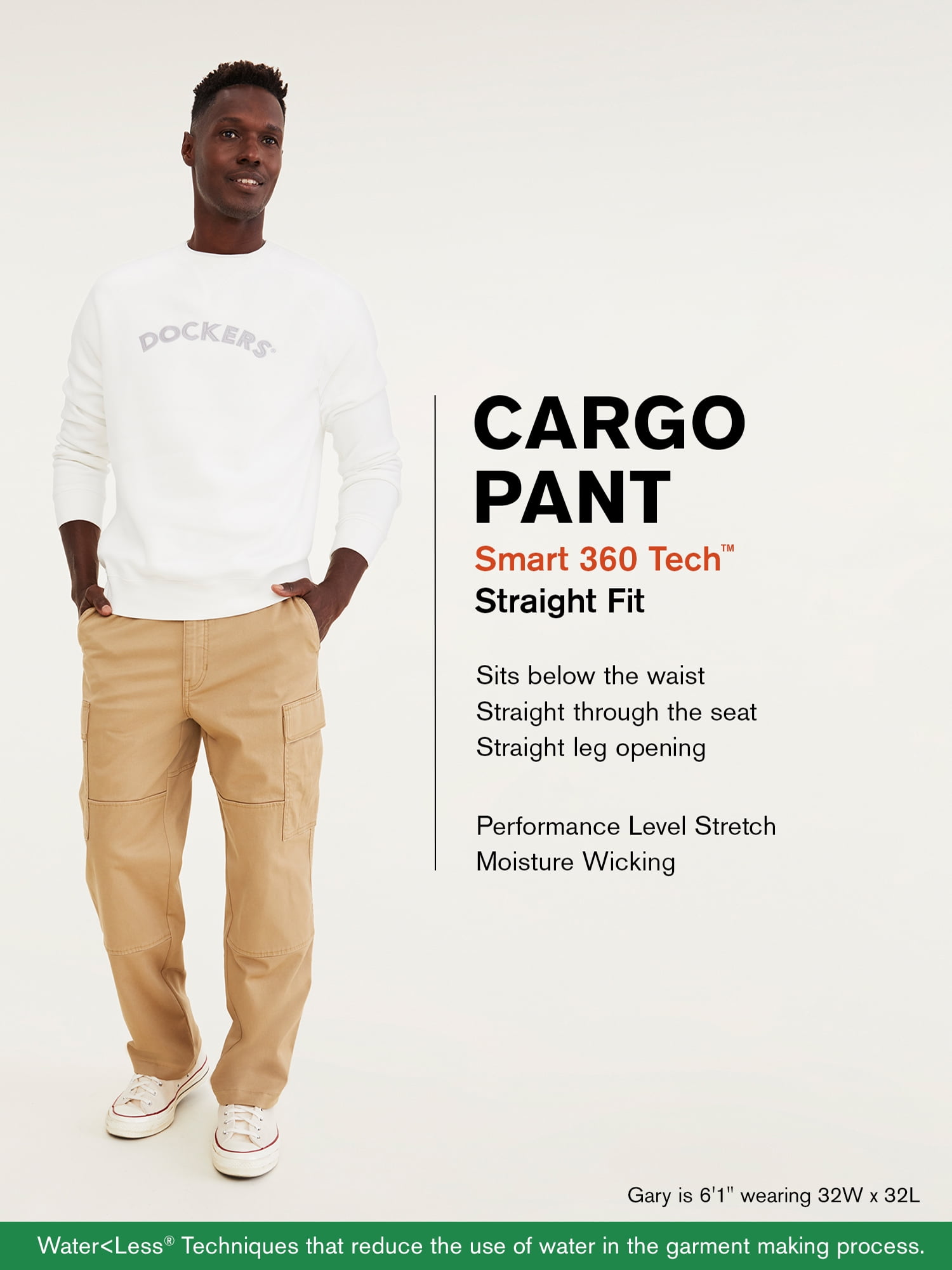 Dockers Men's Relaxed Fit Cargo Pants